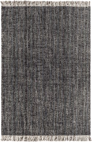 Reliance RLI-2306 Black, Charcoal Hand Woven Modern Area Rugs By Surya
