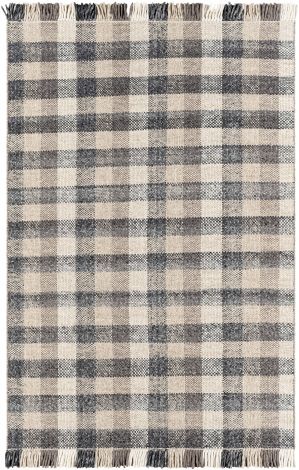 Reliance RLI-2308 Charcoal, Dark Brown Hand Woven Cottage Area Rugs By Surya