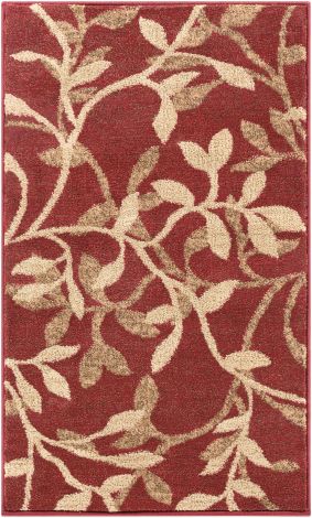 Riley RLY-5011 Tan, Dark Brown Machine Woven Traditional Area Rugs By Surya