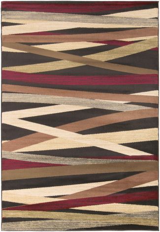 Riley RLY-5057 Multi Color Machine Woven Modern Area Rugs By Surya