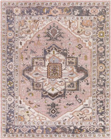 Revere RVE-2304 Dark Blue, Charcoal Hand Knotted Traditional Area Rugs By Surya