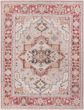 Revere RVE-2306 Rust, Charcoal Hand Knotted Traditional Area Rugs By Surya