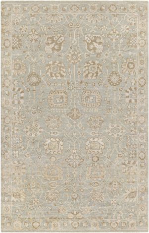 Royal RYL-2304 Sage, Butter Hand Knotted Traditional Area Rugs By Surya