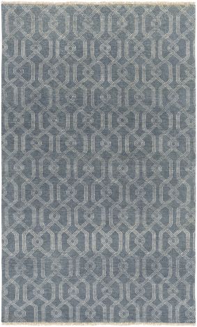 Stanton SAO-2007 Charcoal, Ivory Hand Knotted Modern Area Rugs By Surya