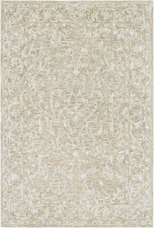 Shelby SBY-1000 Cream, Medium Gray Hand Tufted Traditional Area Rugs By Surya