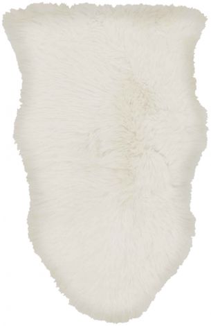 Sheepskin SHS-9600 Ivory Hand Crafted Modern Area Rugs By Surya