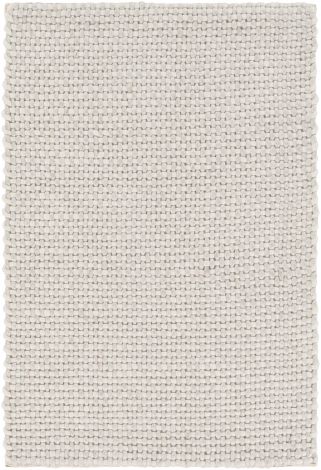 Solo SLO-14 Light Gray, White Hand Woven Modern Area Rugs By Surya