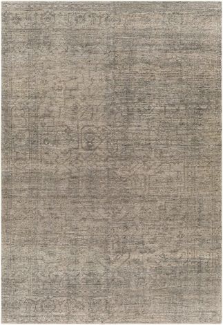 Smyrna SMY-2302 Charcoal, Beige Hand Knotted Traditional Area Rugs By Surya