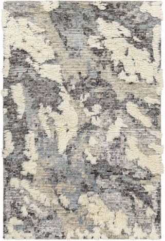Socrates SOC-2301 Cream, Charcoal Hand Knotted Global Area Rugs By Surya