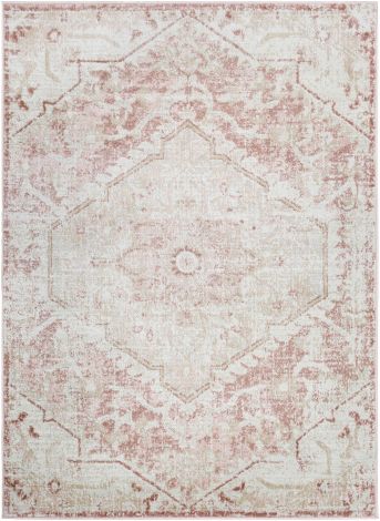 St tropez SRZ-2315 Blush, Rose Machine Woven Traditional Area Rugs By Surya