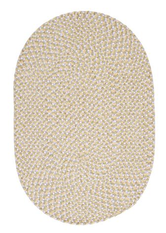 Confetti TI39 Daisy Baby - Kids - Teen, Chenille Braided Area Rug by Colonial Mills