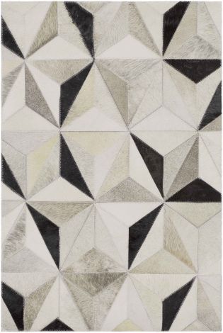 Trail TRL-1128 Charcoal, Medium Gray Hand Crafted Modern Area Rugs By Surya