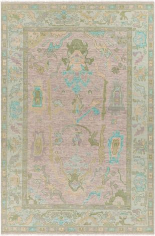 Ushak USK-2302 Multi Color Hand Knotted Traditional Area Rugs By Surya