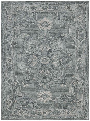 Vestige Nucia Gray Hand-Tufted Wool Blend Area Rugs By Amer.