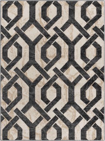 Westham WHA-2311 Charcoal, Ivory Machine Woven Modern Area Rugs By Surya