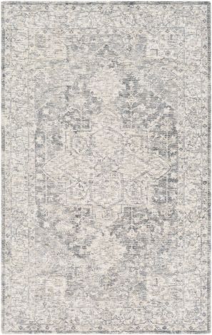 Wilson WSN-2303 Denim, Khaki Hand Knotted Traditional Area Rugs By Surya
