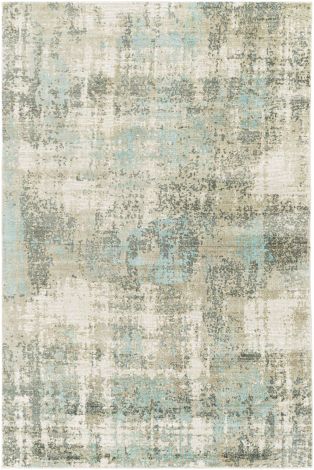 Wilson WSN-2305 Light Gray, Beige Hand Knotted Modern Area Rugs By Surya