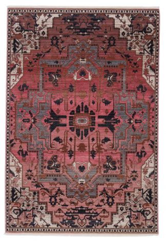 Vibe By Jaipur Living Bellona Medallion Pink Gray Area Rugs 