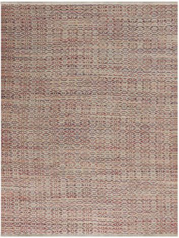 Zola Parquet Red / Yellow Jute / Rayon Flatweave Area Rugs By Amer.