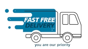 FREE AND FAST SHIPPING